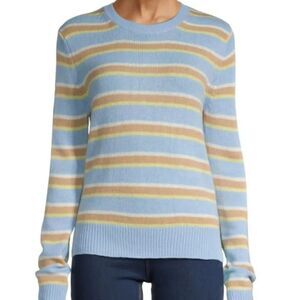 Chinti and Parker Jalisco Striped Wool & Cashmere Blend Sweater XS